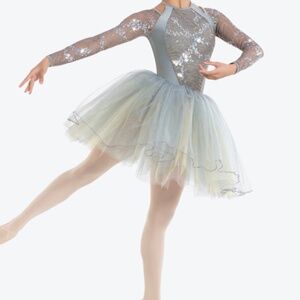 Revolution Dance “Silver Lining” Ballet Skirt and Leotard